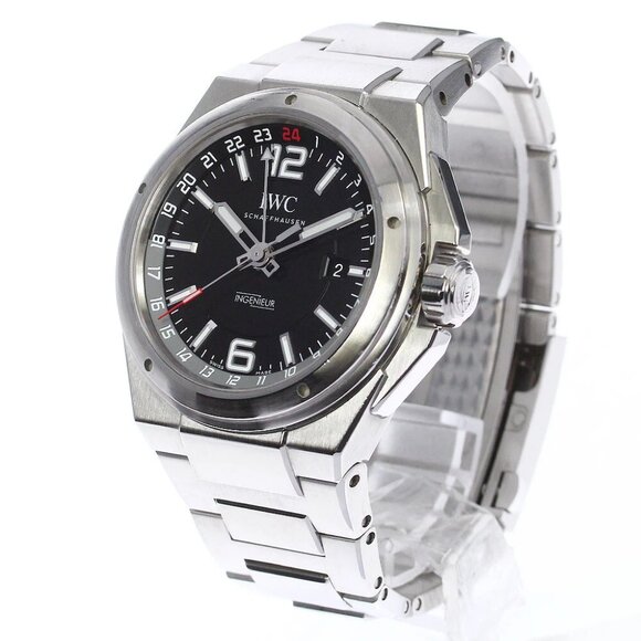 IWC SCHAFFHAUSEN Ingenieur dual time IW324402 GMT Automatic Men's Watch_714896 - Picture 3 of 8